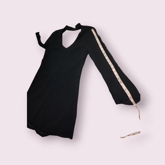 Sanctuary Dakota Choker Polka Dot Mini Dress Womens Size XS‎ Forest Green Flowy - Picture 8 of 8